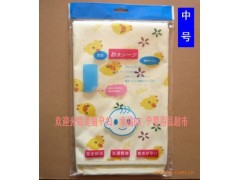 日单西松屋小鸭防水尿垫 防漏隔尿垫 中号60*80cm 尿床垫 110g