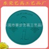 供应经典格子软胶pvc杯垫 塑胶隔热垫 耐热耐脏 易清洗