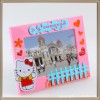 供应时尚耐用摆台相框 卡通美女软胶PVC相框【广告促销礼品】