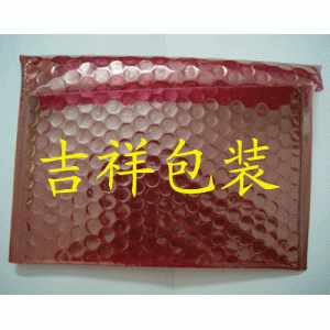 防静电屏蔽膜复红色气泡袋