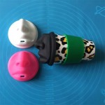 创意亲吻KISS硅胶防漏杯盖